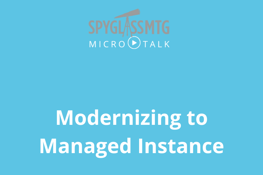 Modernizing to Managed Instance