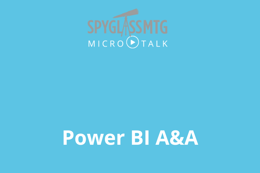 power bi qa