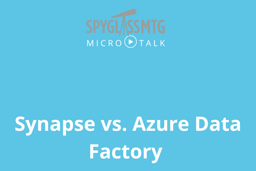 Synapse vs. Azure Data Factory