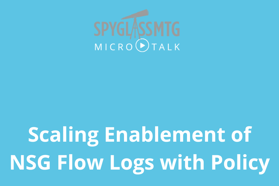 scaling enablement of nsg flow logs with policy